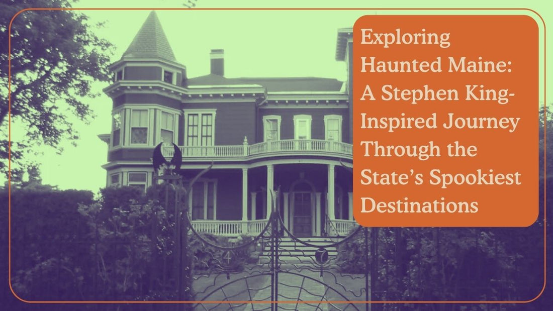 Stephen Kings Mansion outside of downtown Bangor