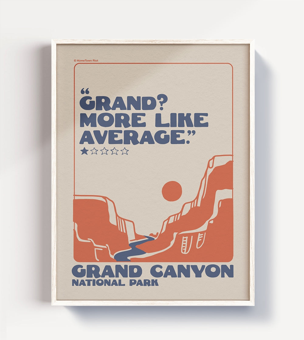 Grand Canyon National Park 1 Star Review Print
