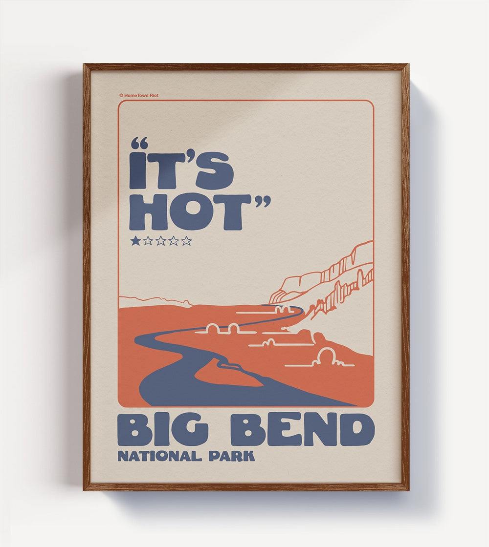 Big Bend National Park 1 Star Review Print