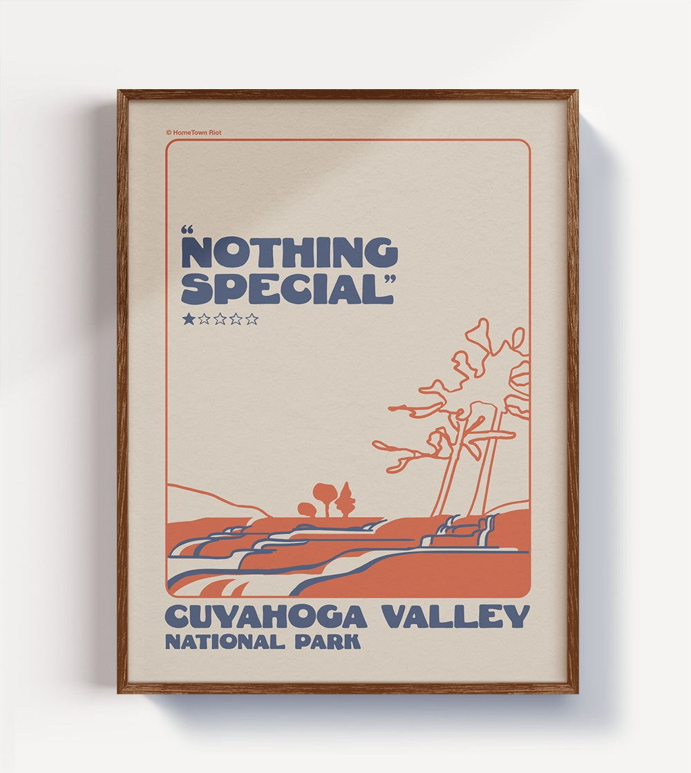 Cuyahoga Valley National Park 1 Star Review Print
