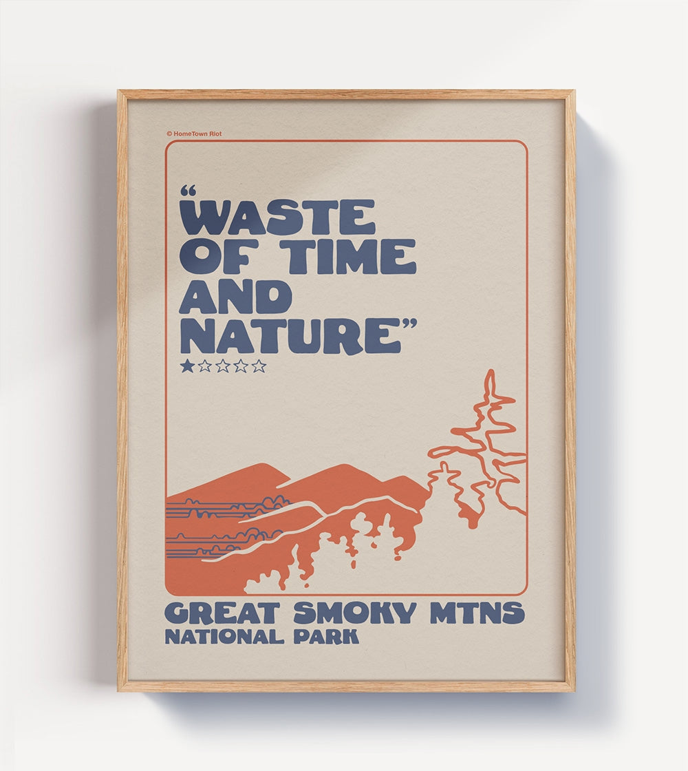 Great Smoky Mountains National Park 1 Star Review Print