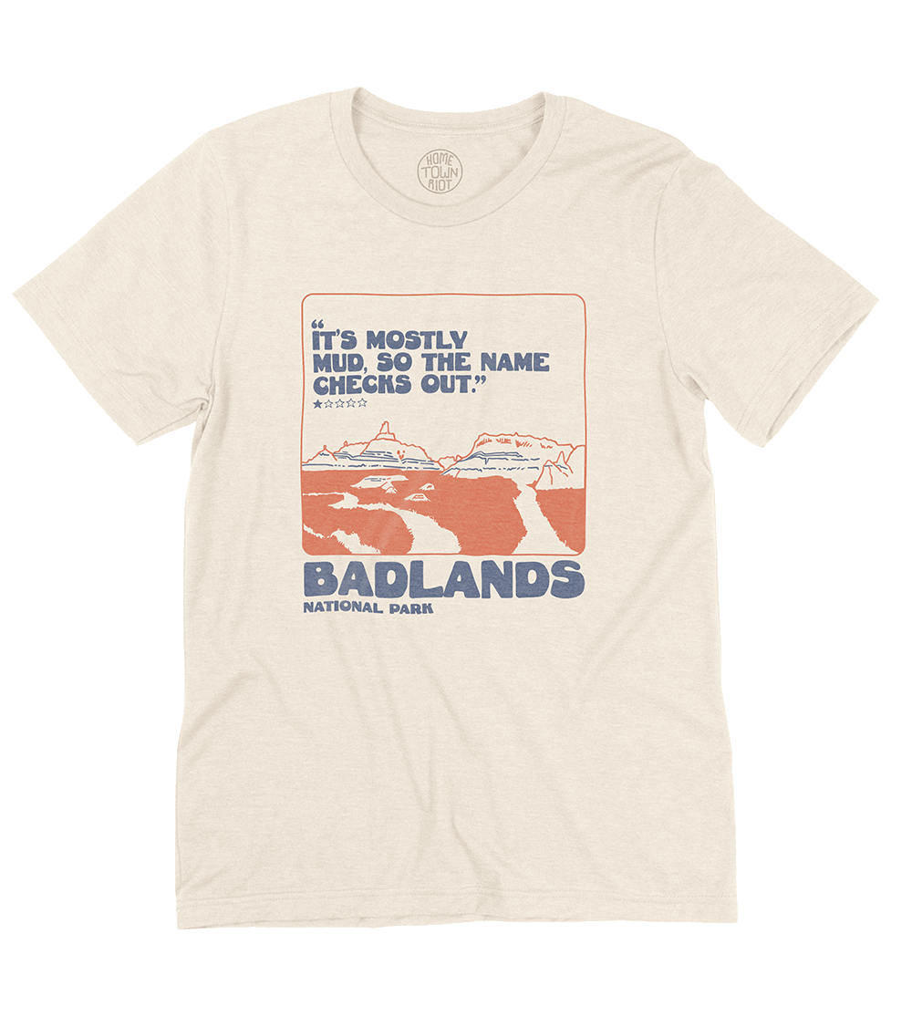 Badlands National Park 1 Star Review Shirt