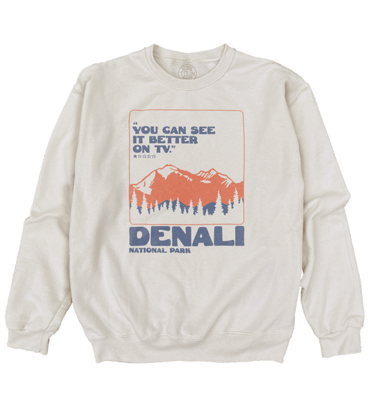 Denali National Park 1 Star Review Sweatshirt