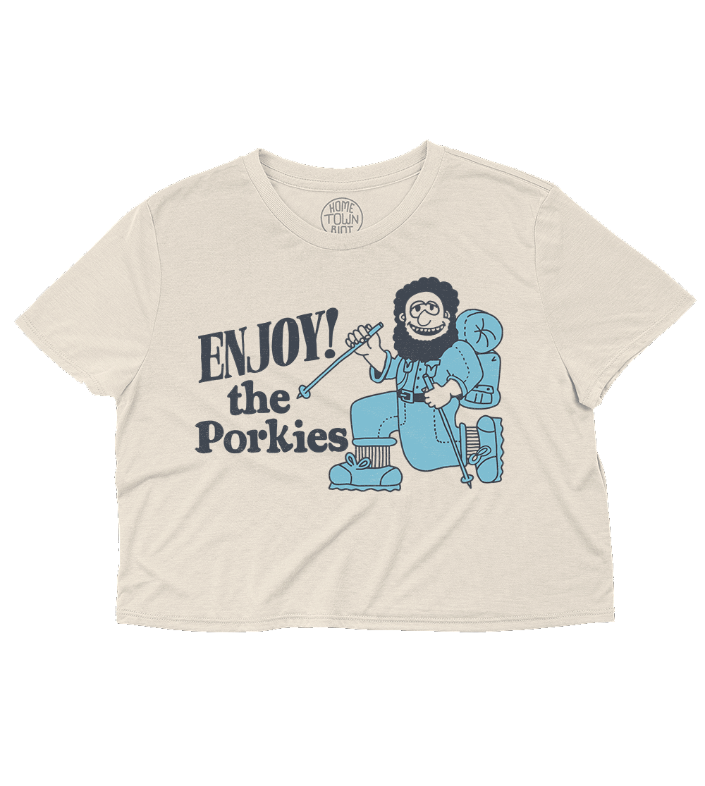 Enjoy the Porkies Crop Top