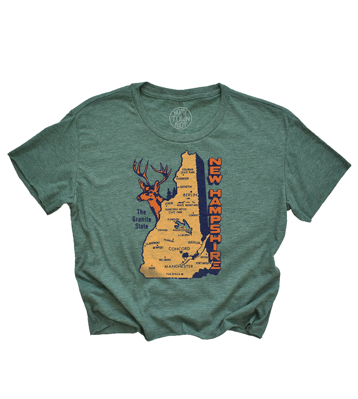 The Granite State New Hampshire Crop Top