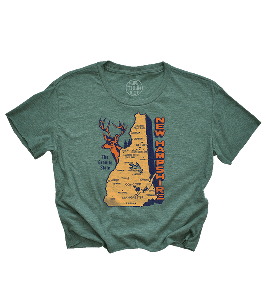 The Granite State New Hampshire Crop Top
