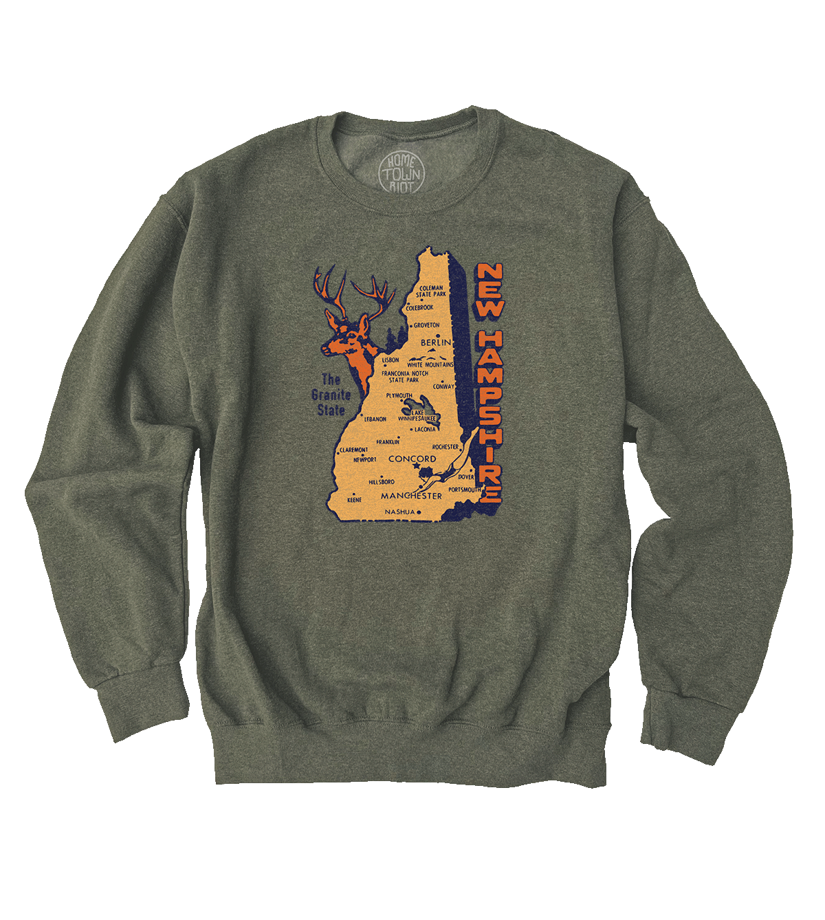 The Granite State New Hampshire Sweatshirt