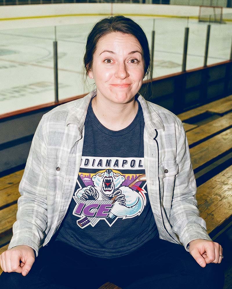 Indianapolis Ice Throwback Shirt