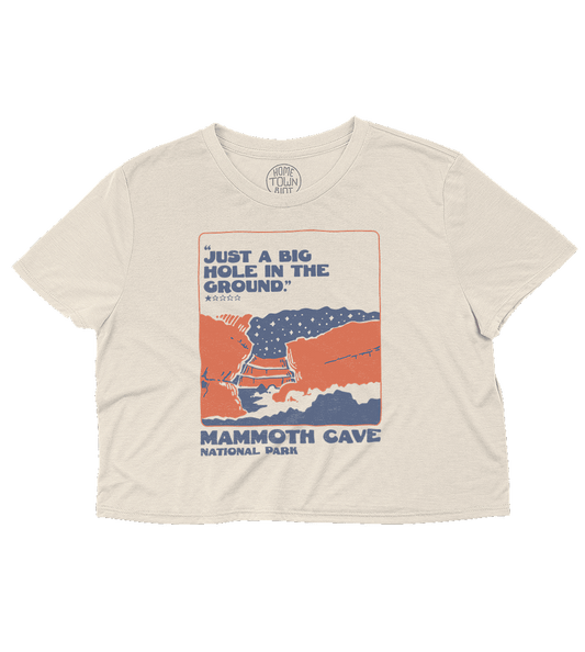 Mammoth Cave National Park 1 Star Review Crop Top
