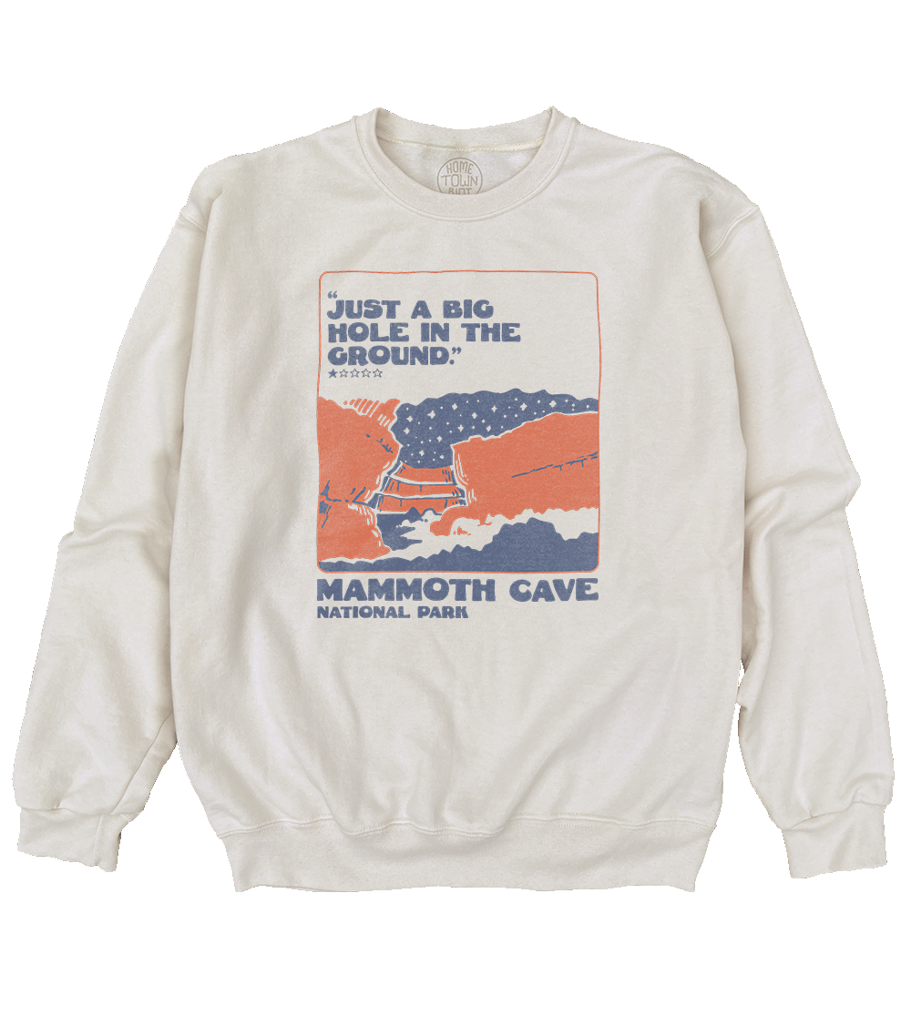 Mammoth Cave National Park 1 Star Review Sweatshirt