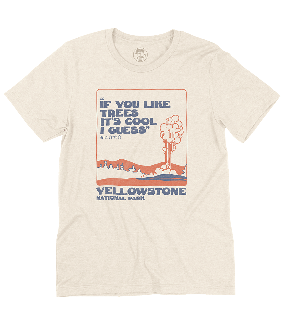 Yellowstone National Park 1 Star Review Shirt