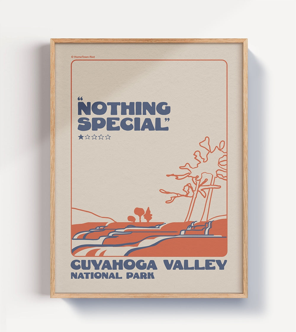 Cuyahoga Valley National Park 1 Star Review Print