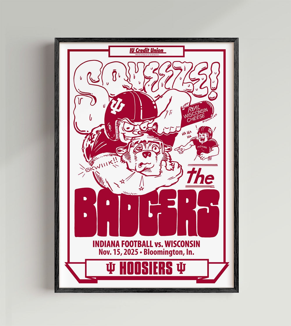 Game 11 VS Wisconsin Print