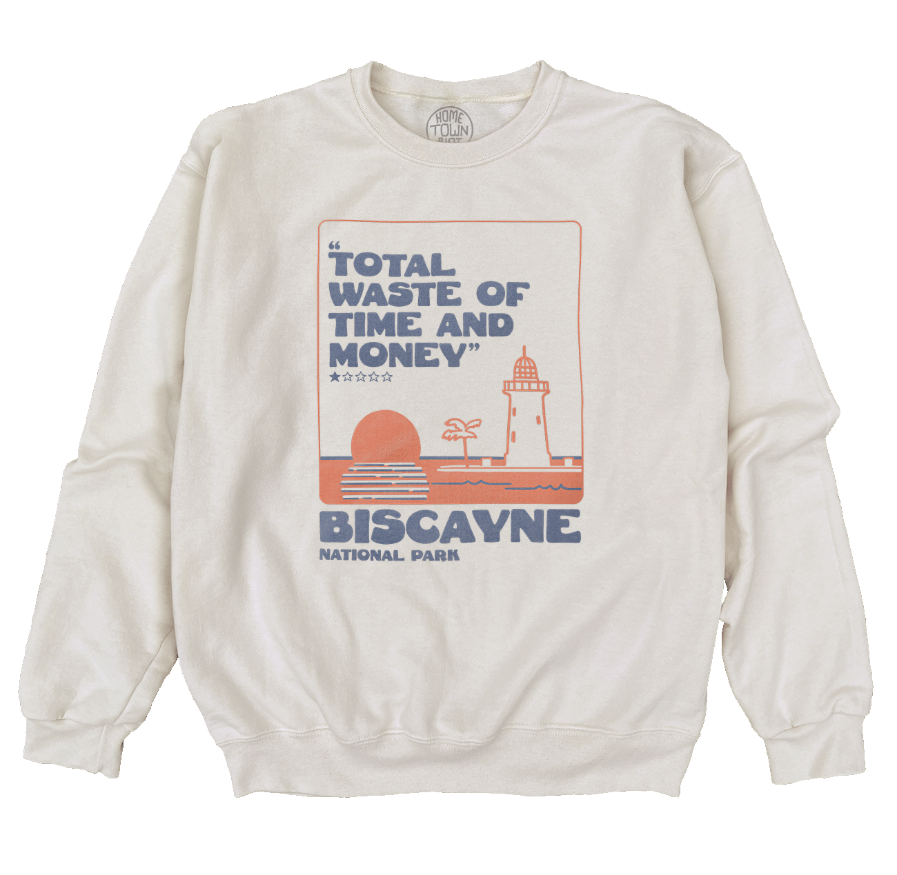 Biscayne National Park 1 Star Sweatshirt - HomeTownRiot