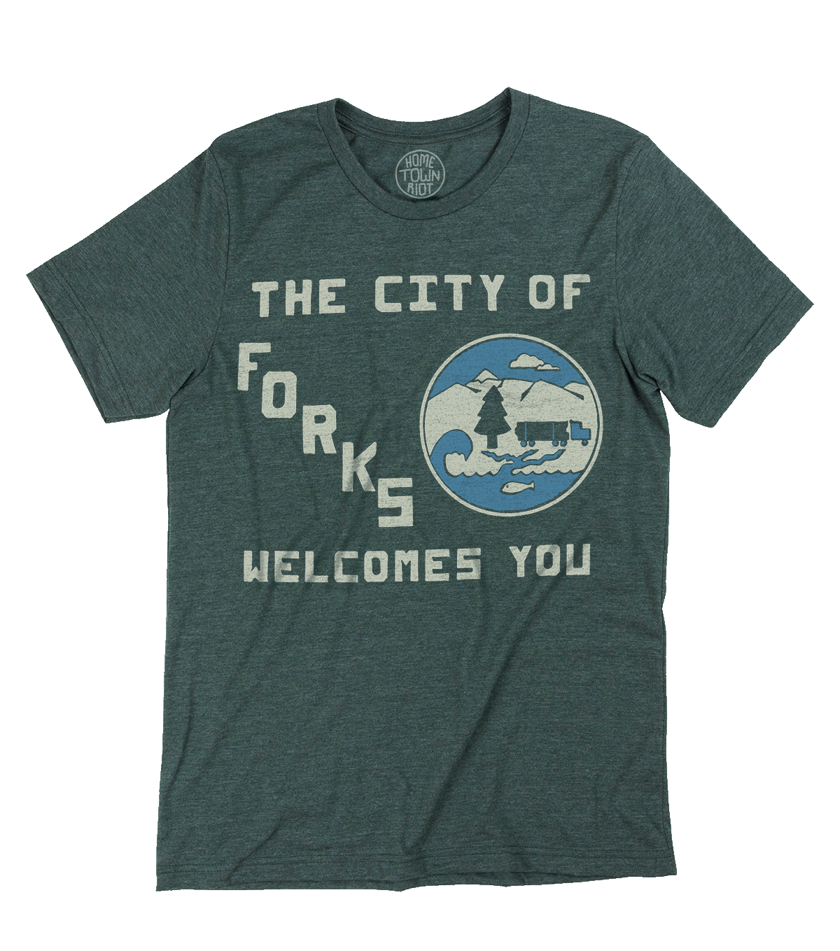 Forks WA Welcomes You Shirt - HomeTownRiot