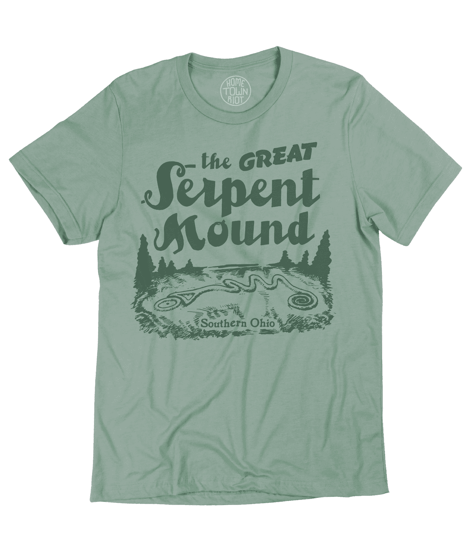 Great Serpent Mound Ohio Shirt - HomeTownRiot