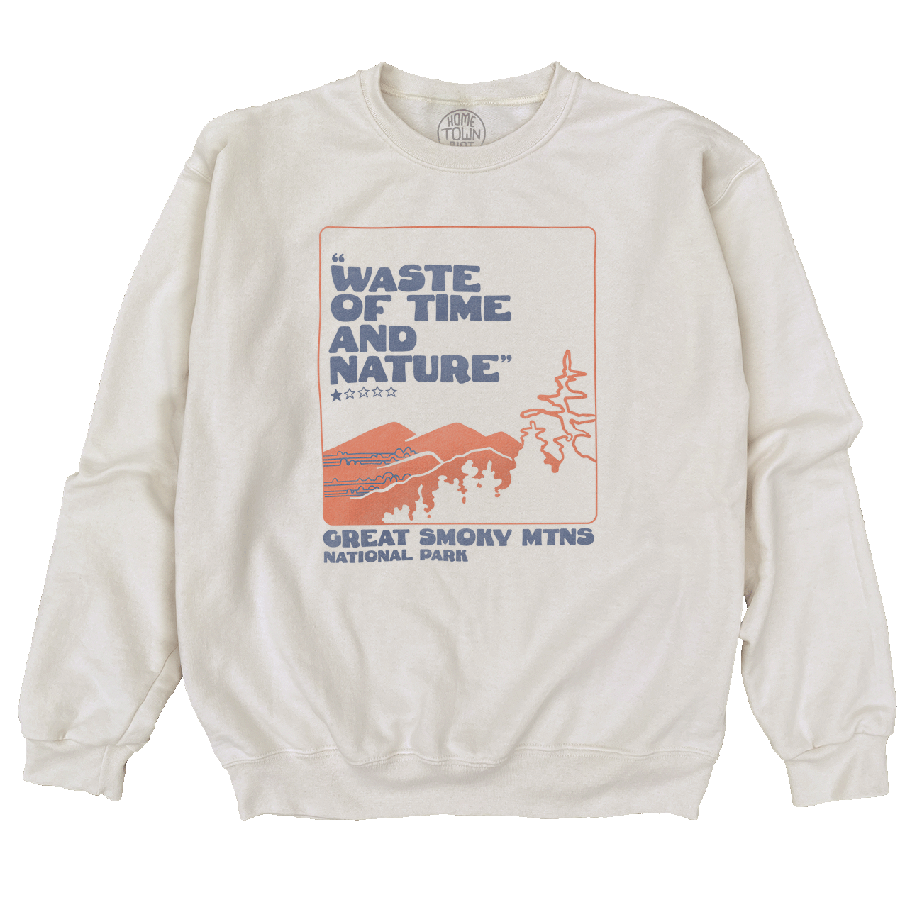 Great Smoky Mountains National Park 1 Star Sweatshirt - HomeTownRiot