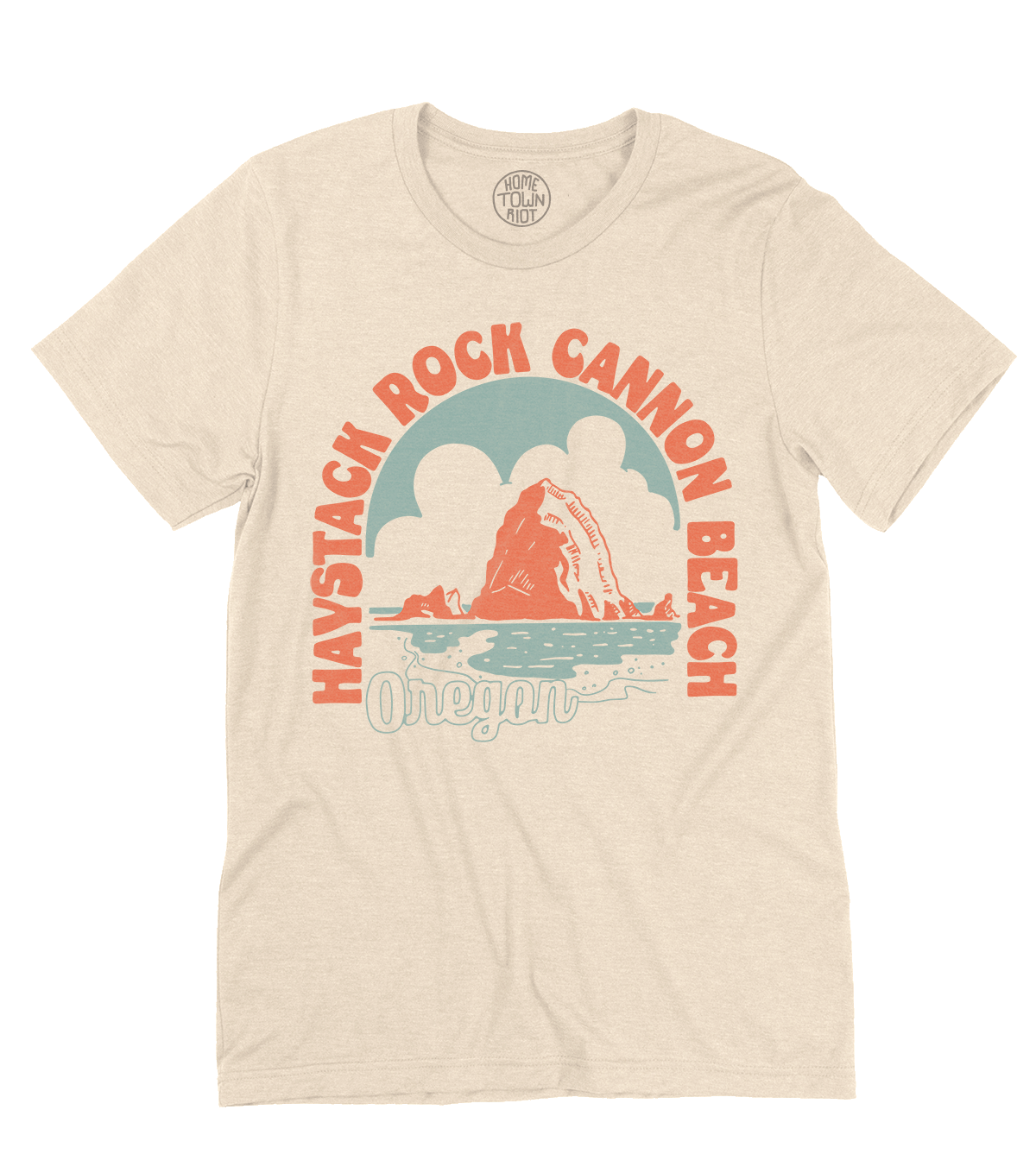 Haystack Rock Cannon Beach Shirt - HomeTownRiot