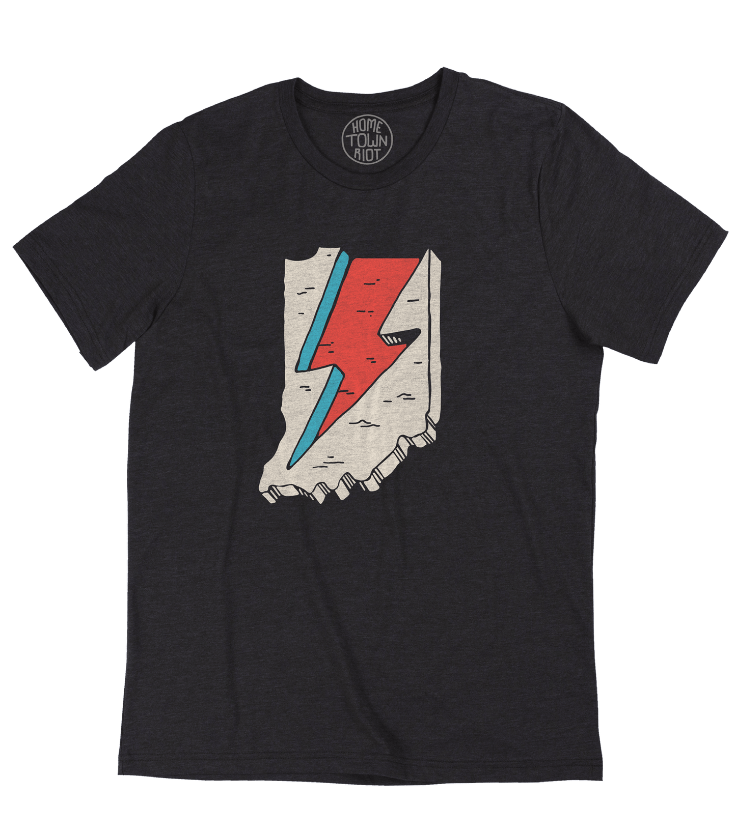 Indiana Bowie Lightning Bolt Shirt - HomeTownRiot