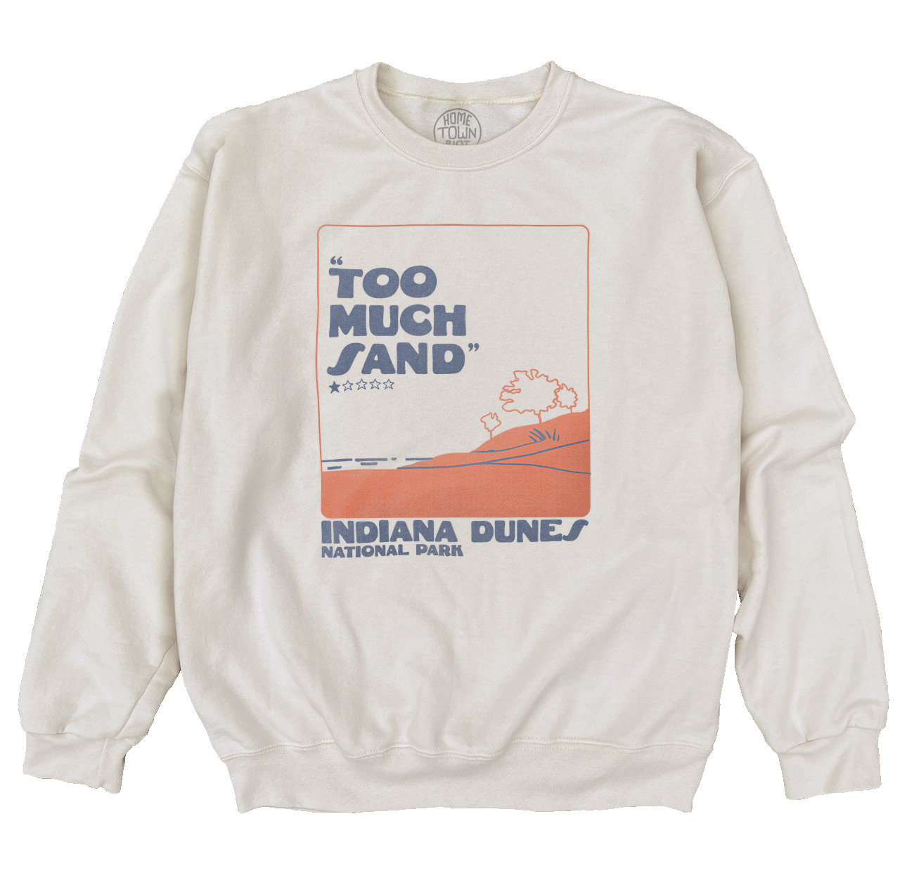 Indiana Dunes National Park 1 Star Sweatshirt - HomeTownRiot