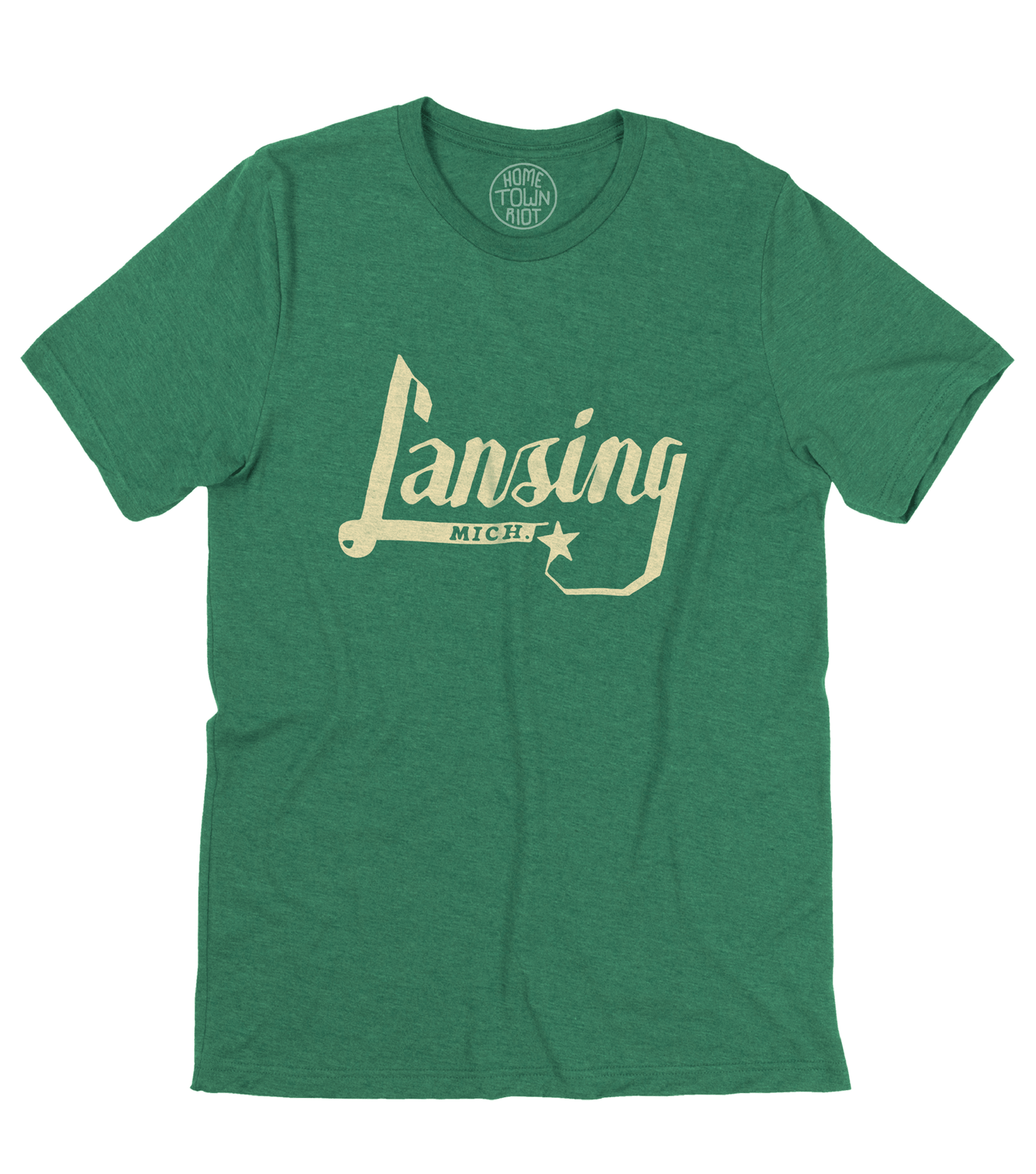 Lansing Hand - Lettered Shirt - HomeTownRiot