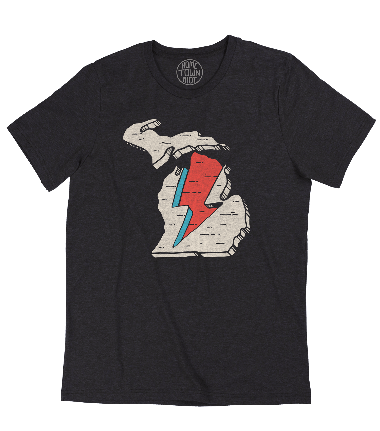 Michigan Bowie Lightning Bolt Shirt - HomeTownRiot