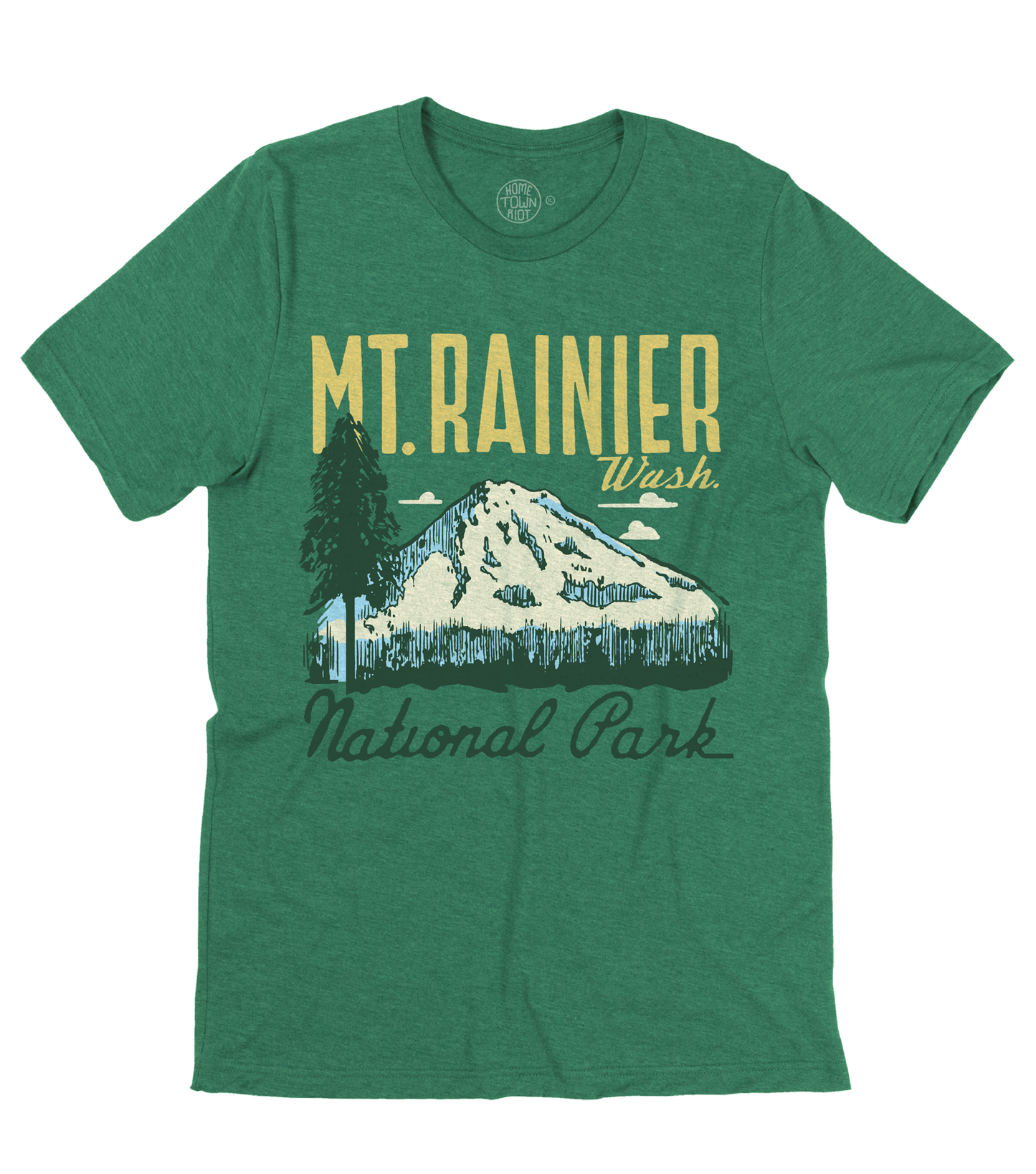 Mount Rainier National Park Shirt - HomeTownRiot