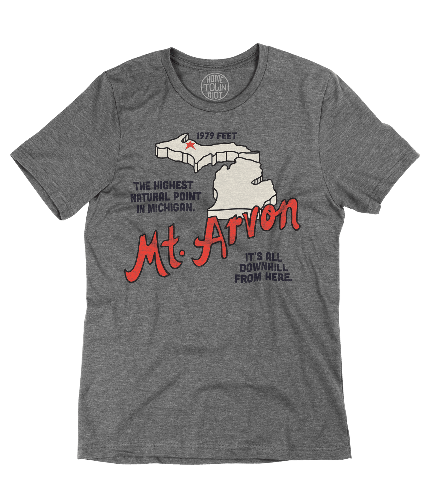 Mt. Arvon Highest Point Shirt - HomeTownRiot
