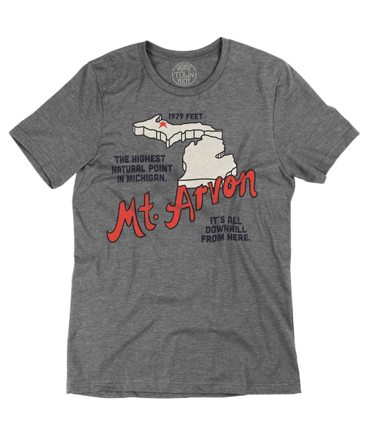 Mt. Arvon Highest Point Shirt - HomeTownRiot