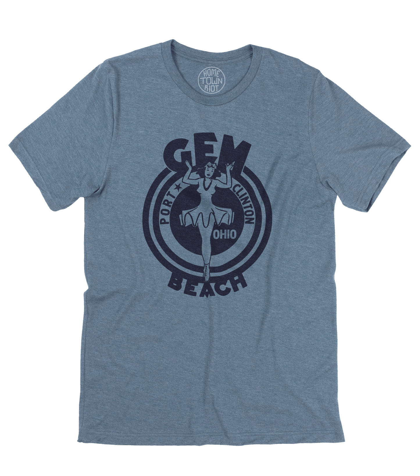 Port Clinton Gem Beach Shirt - HomeTownRiot