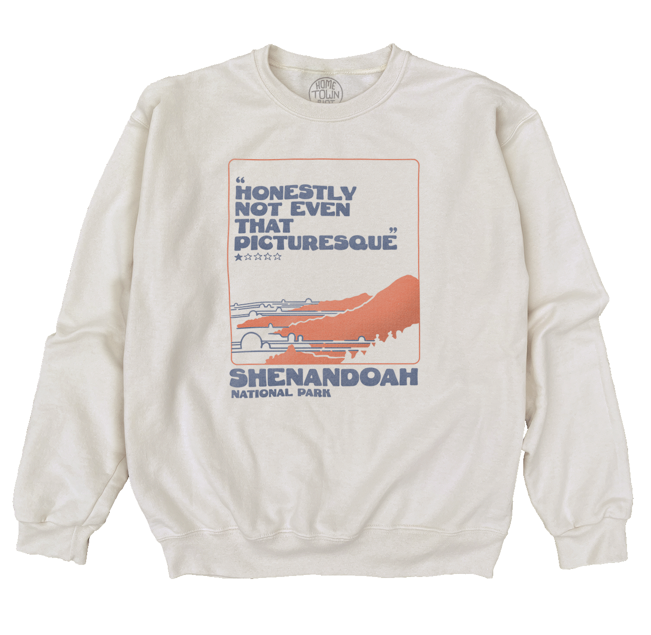 Shenandoah National Park 1 Star Sweatshirt - HomeTownRiot