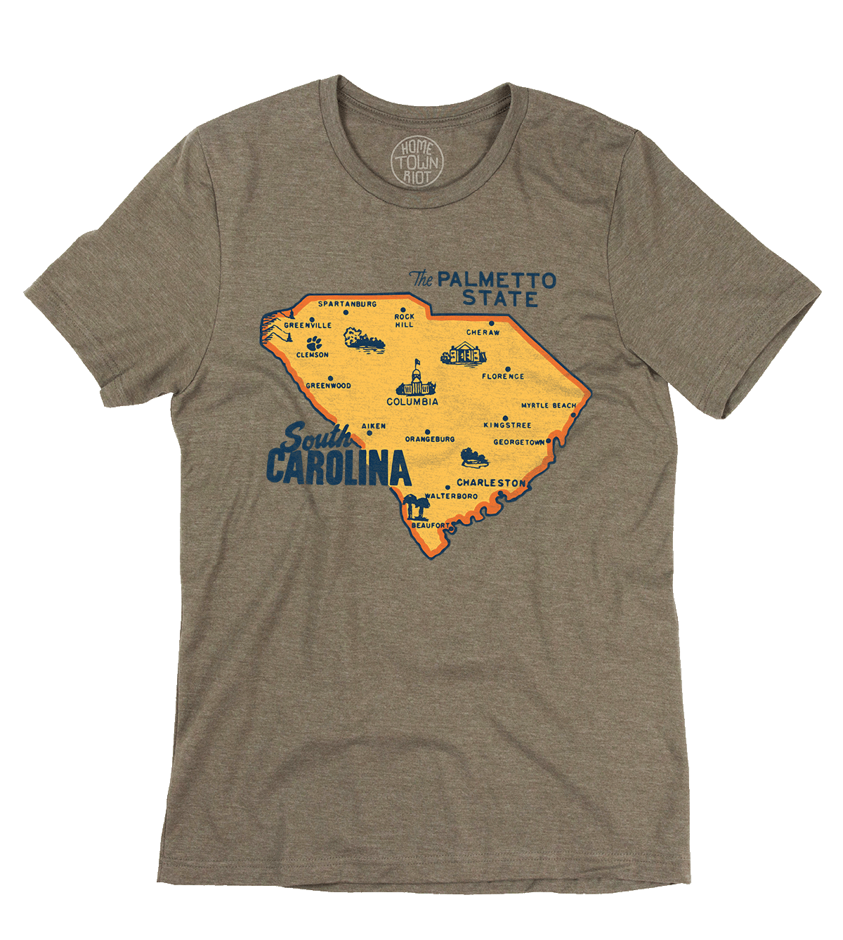 The Palmetto State Shirt - HomeTownRiot