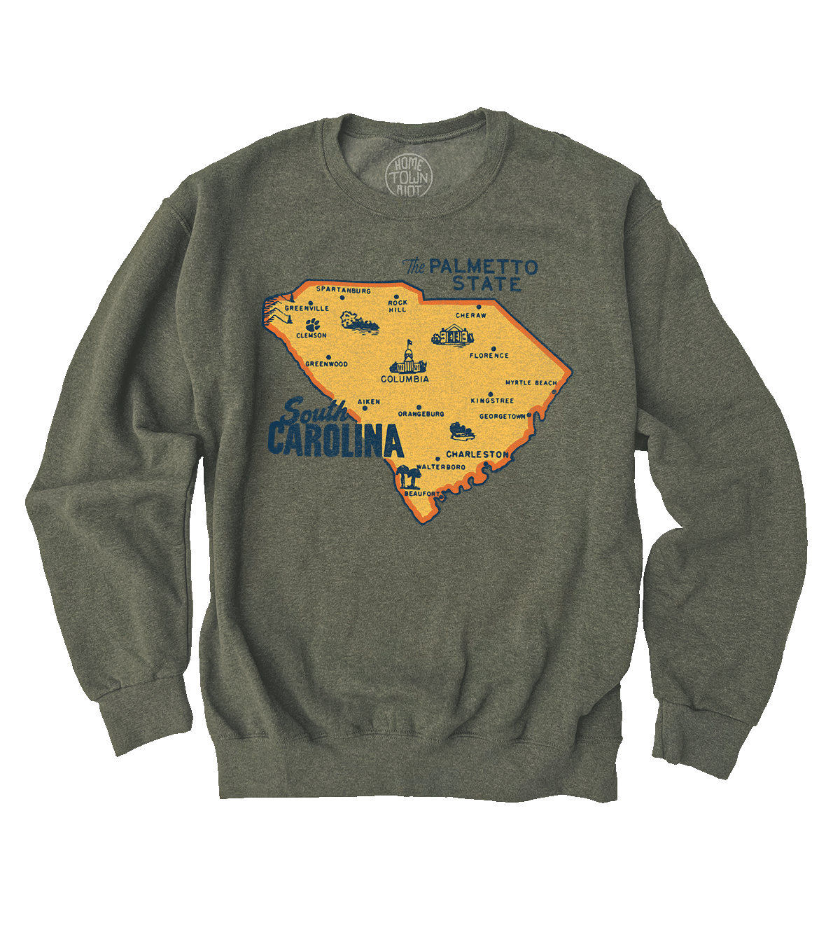 The Palmetto State Sweatshirt - HomeTownRiot