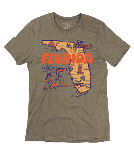 The Sunshine State Florida Shirt - HomeTownRiot