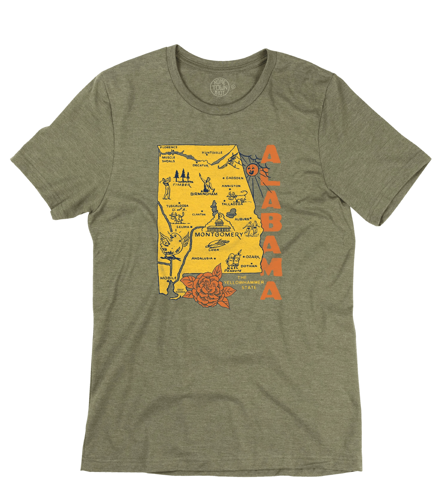 The Yellowhammer State Shirt - HomeTownRiot
