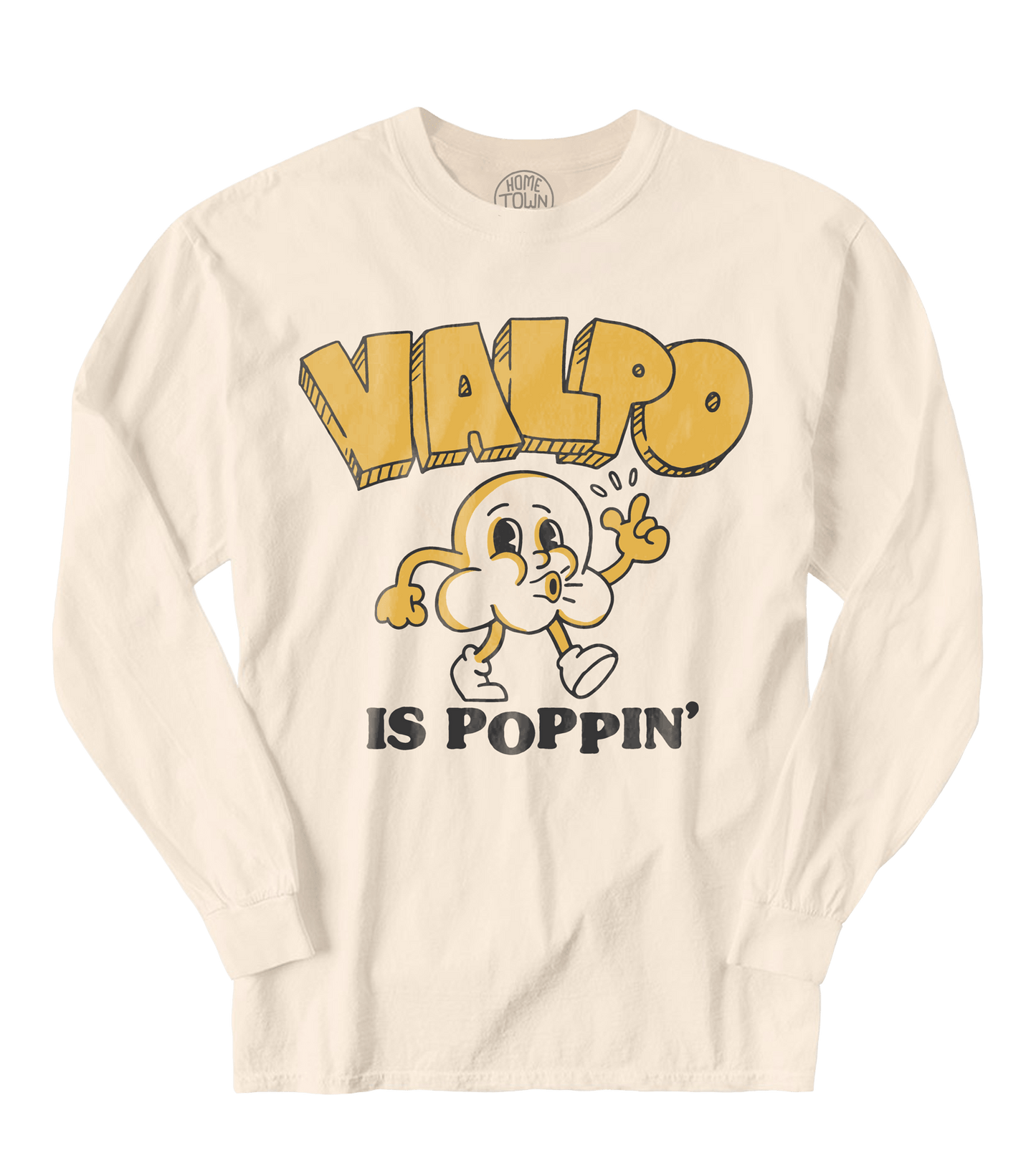 Valpo Is Poppin' Long Sleeve - HomeTownRiot