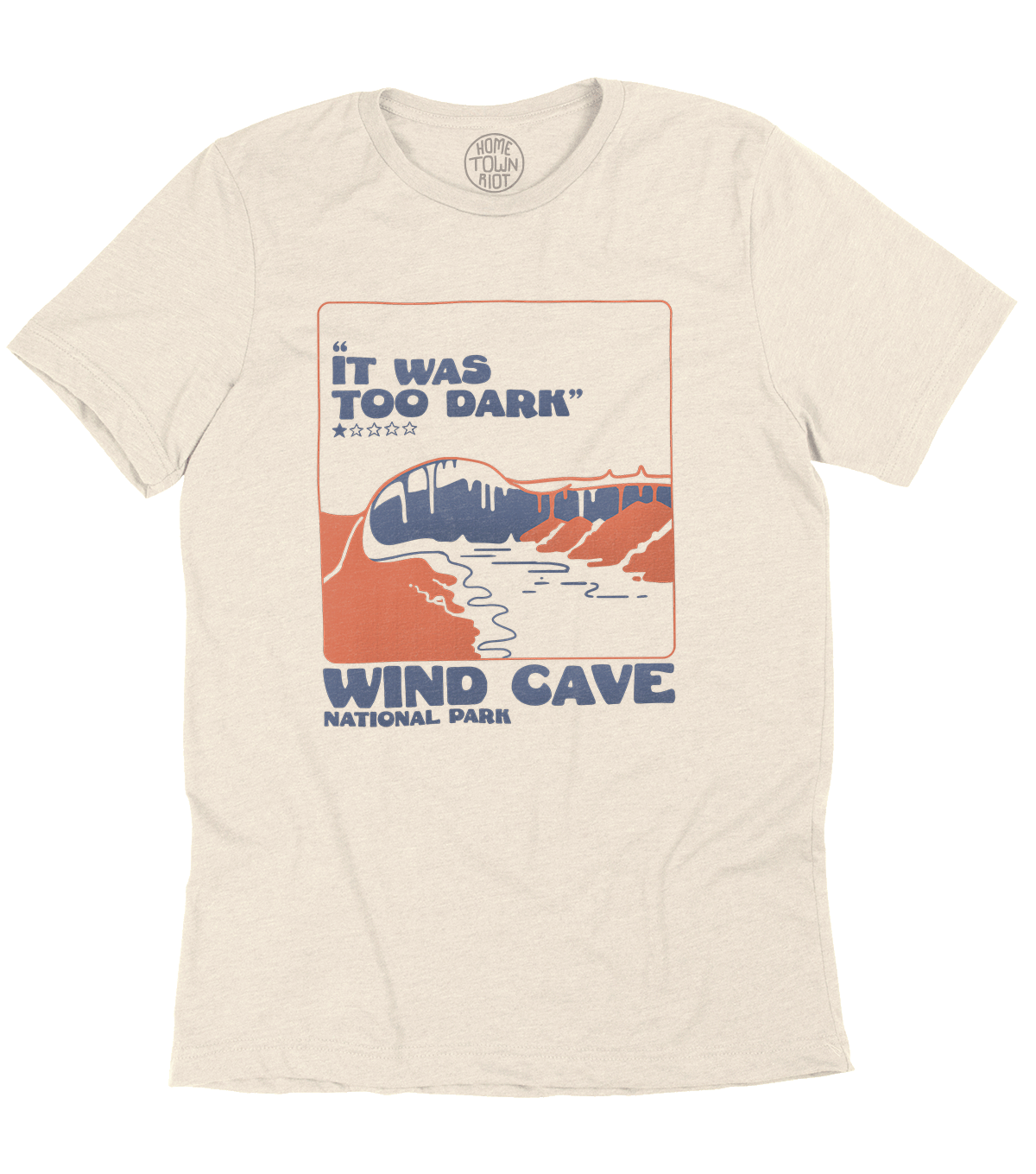 Wind Cave National Park 1 Star Review Shirt - HomeTownRiot
