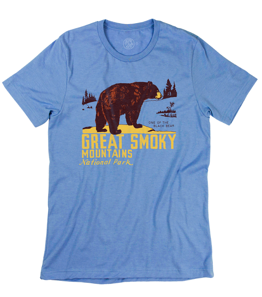 Great Smoky Mountains Bear Shirt - HomeTownRiot