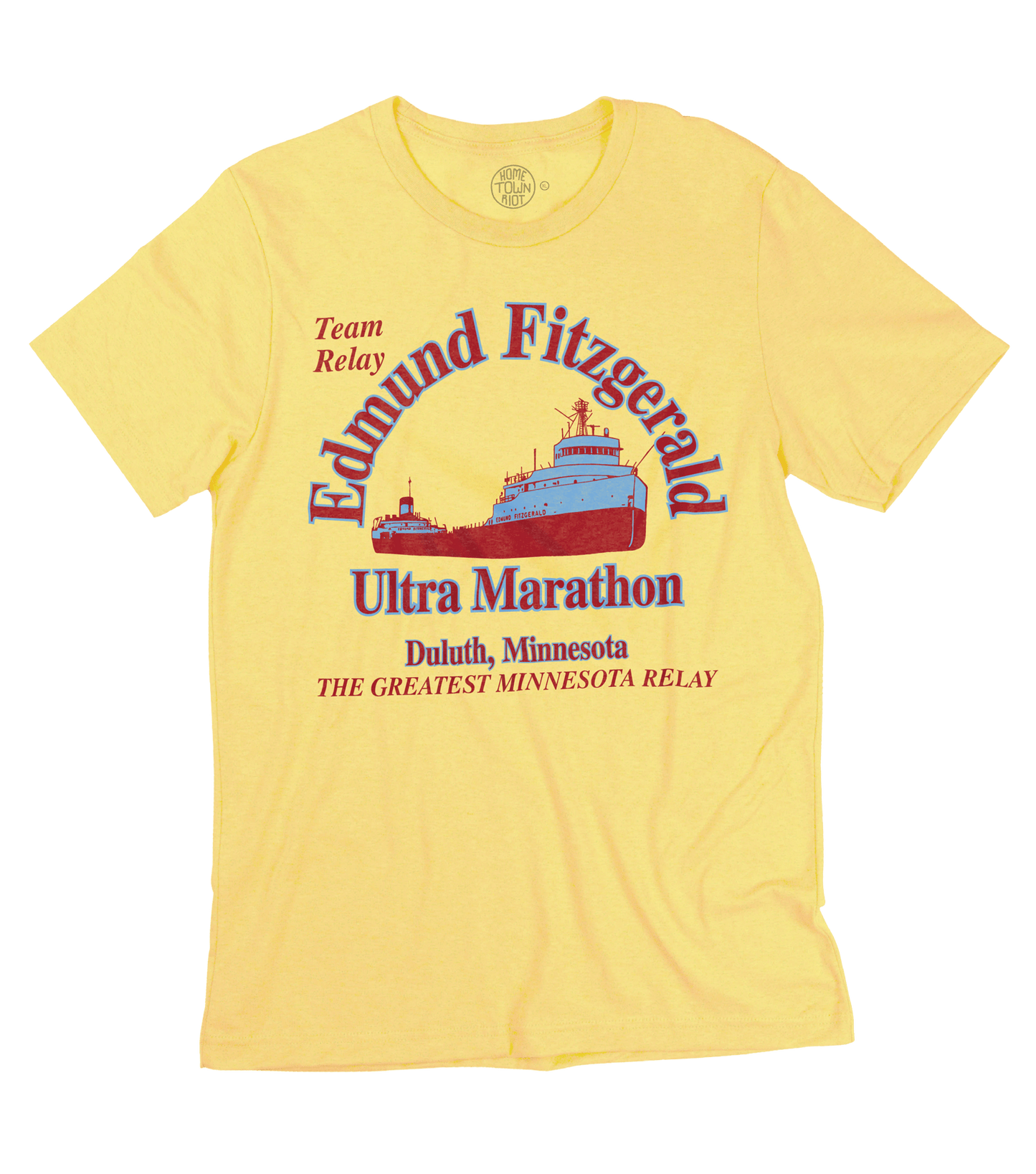 Edmund Fitzgerald Throwback Marathon Shirt - HomeTownRiot