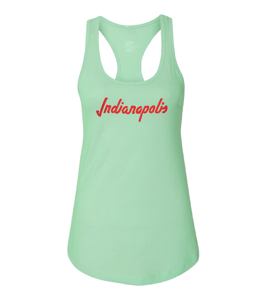 Indy Script Ladies Tank - HomeTownRiot