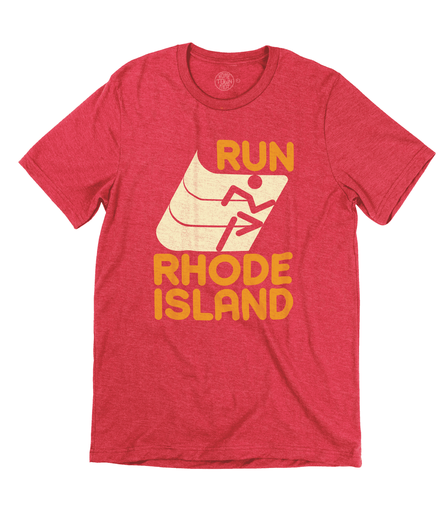 Run Rhode Island Shirt - HomeTownRiot