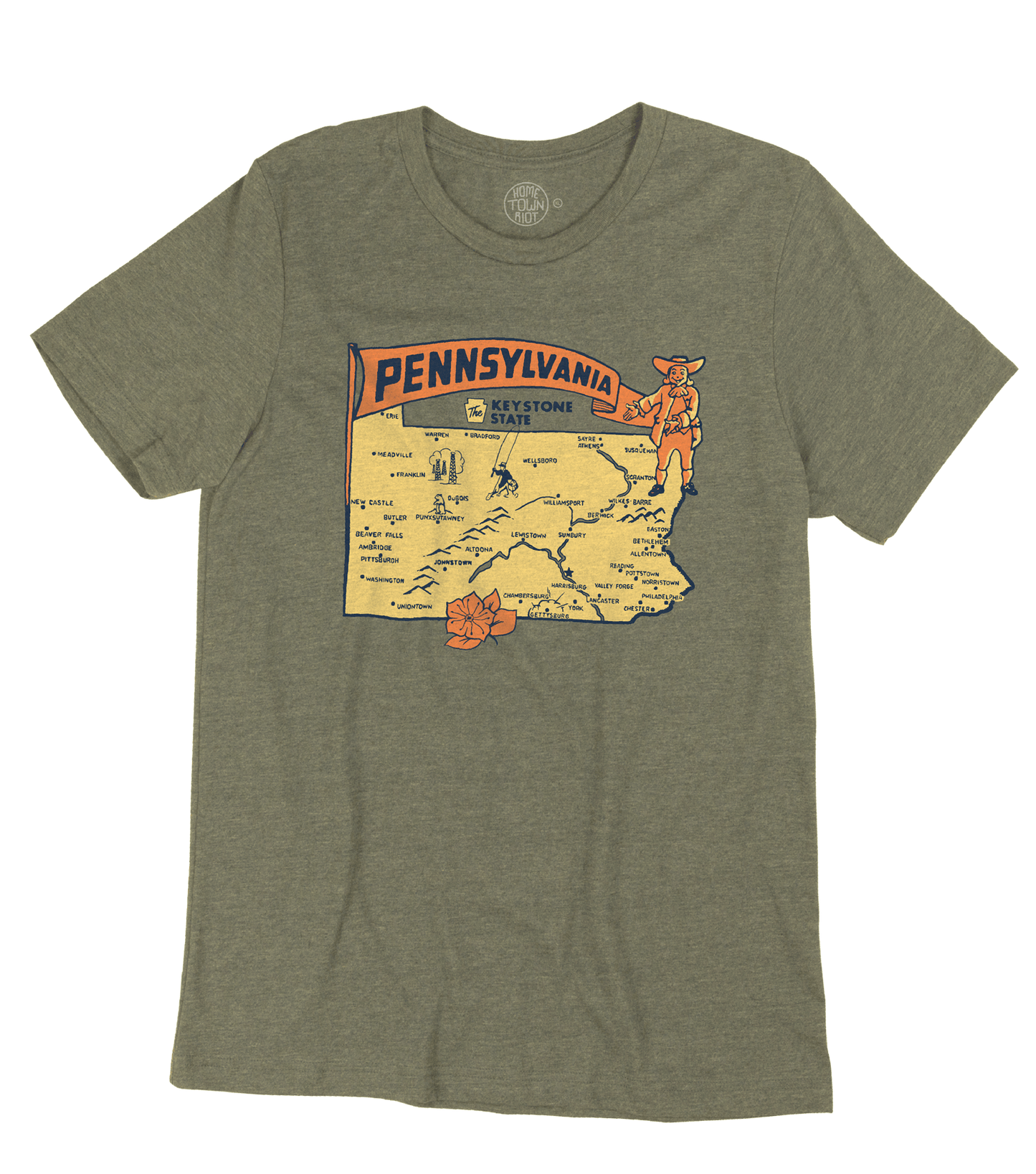 The Keystone State Shirt - HomeTownRiot