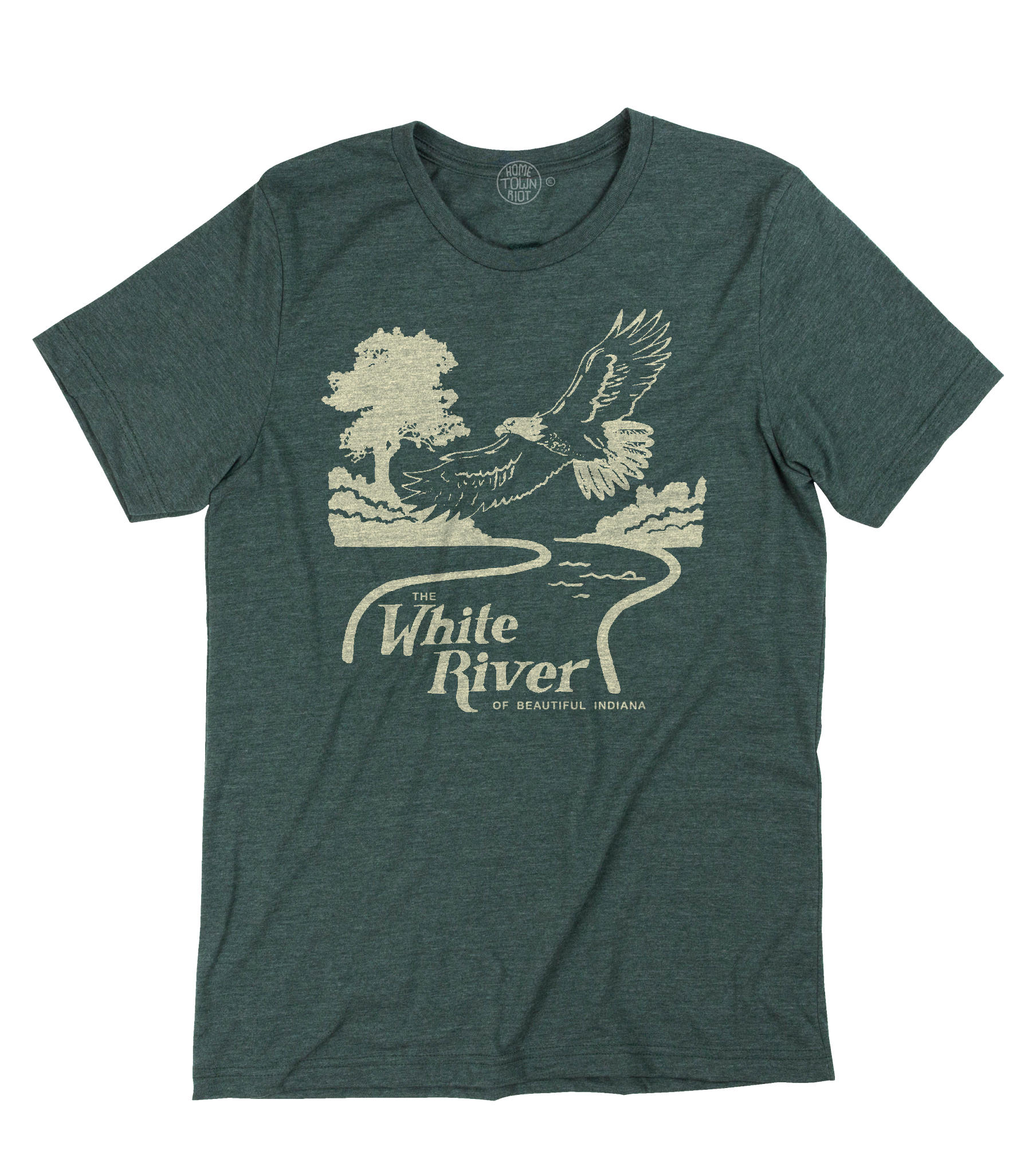 The White River of Beautiful Indiana Tee - HomeTownRiot