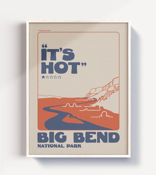 Big Bend National Park 1 Star Review Print