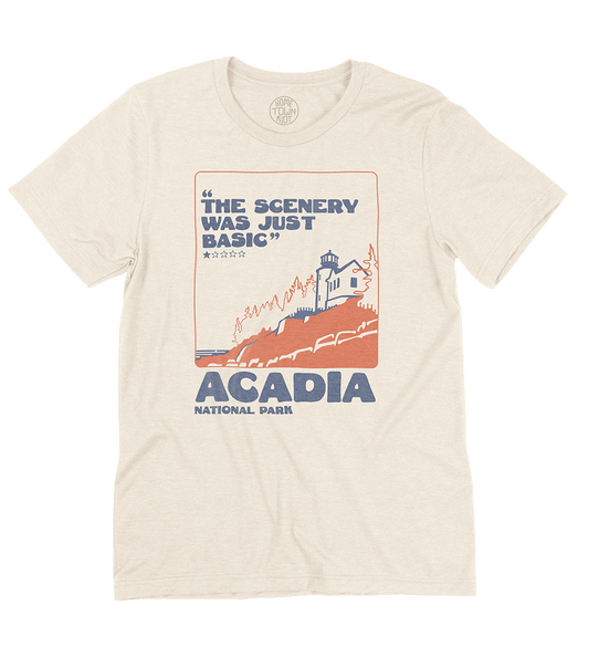Acadia National Park 1 Star Review Shirt