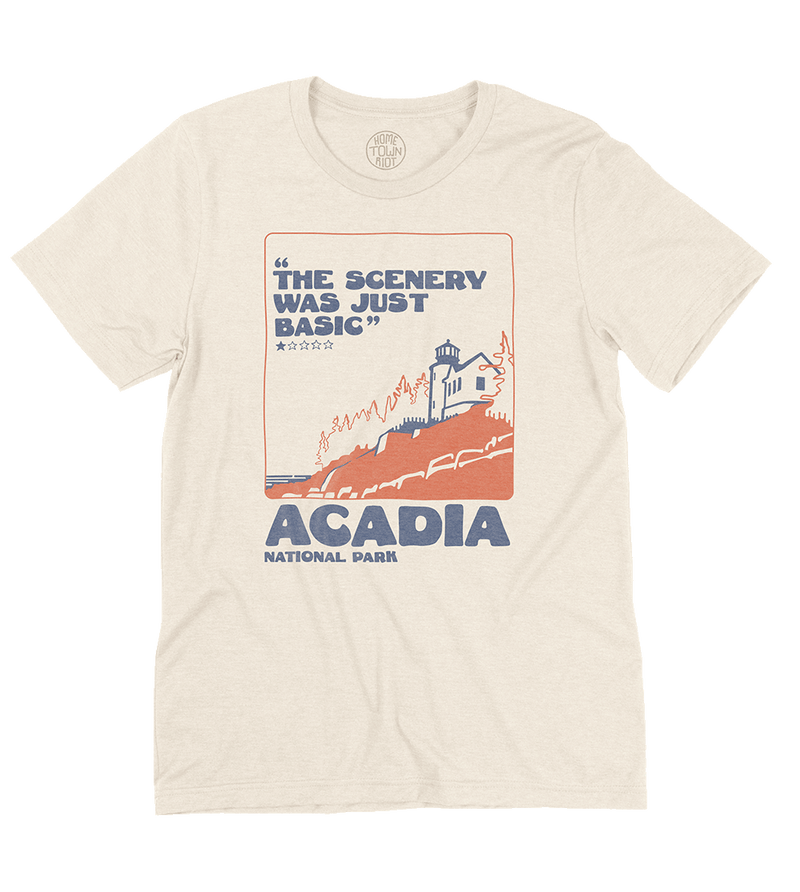 Acadia National Park 1 Star Review Shirt