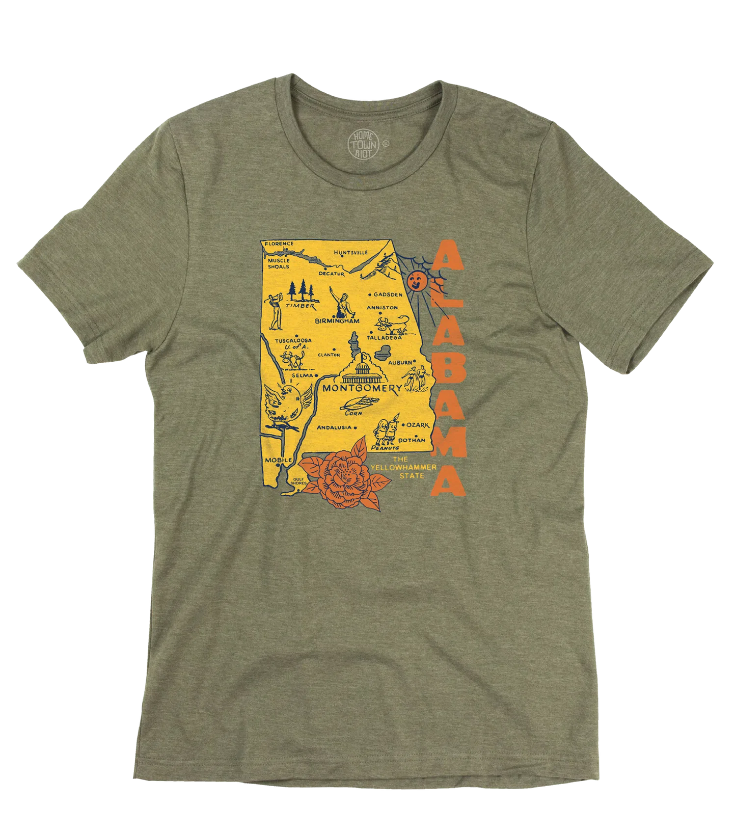 The Yellowhammer State Shirt - HomeTownRiot