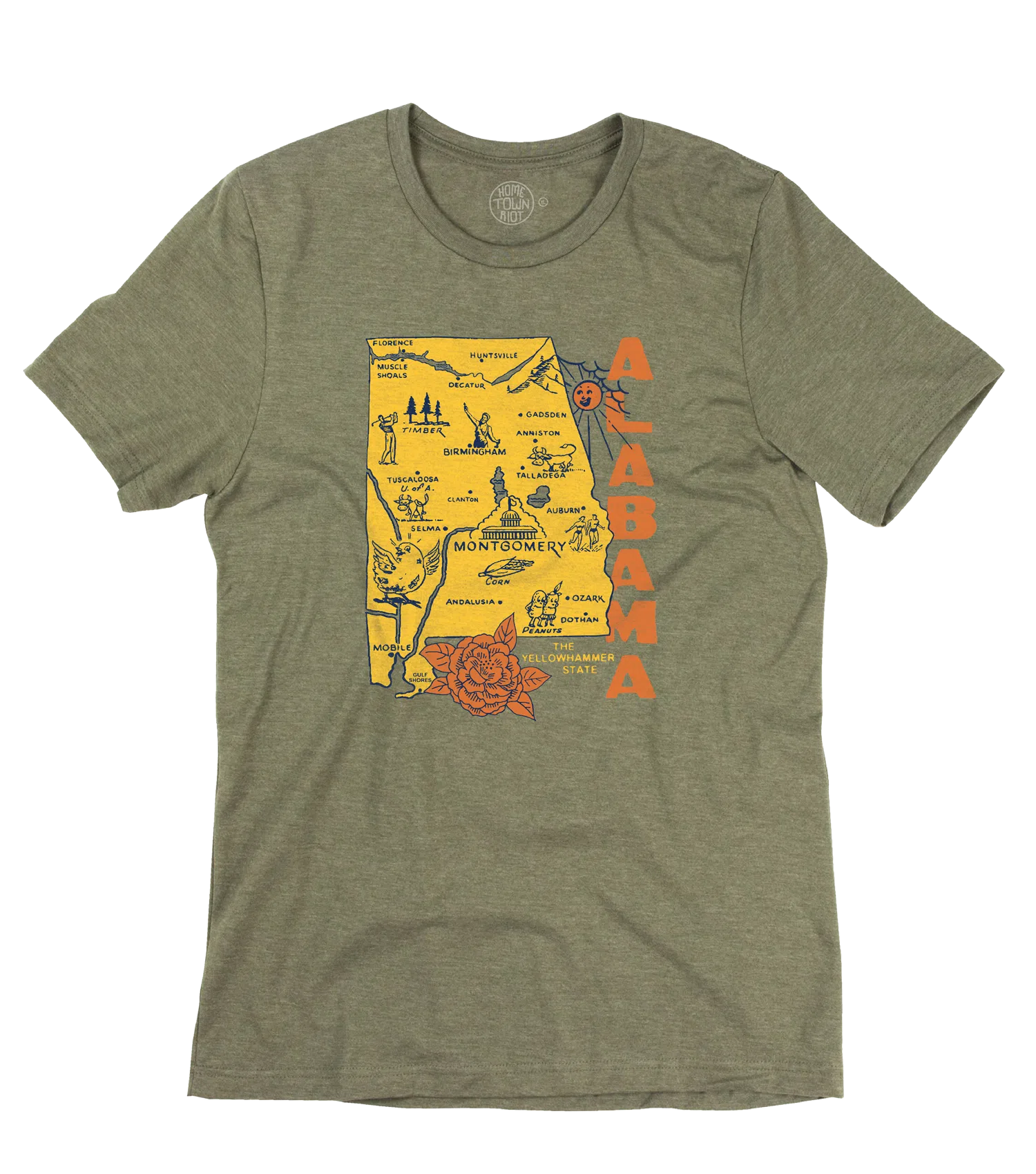 The Yellowhammer State Shirt - HomeTownRiot