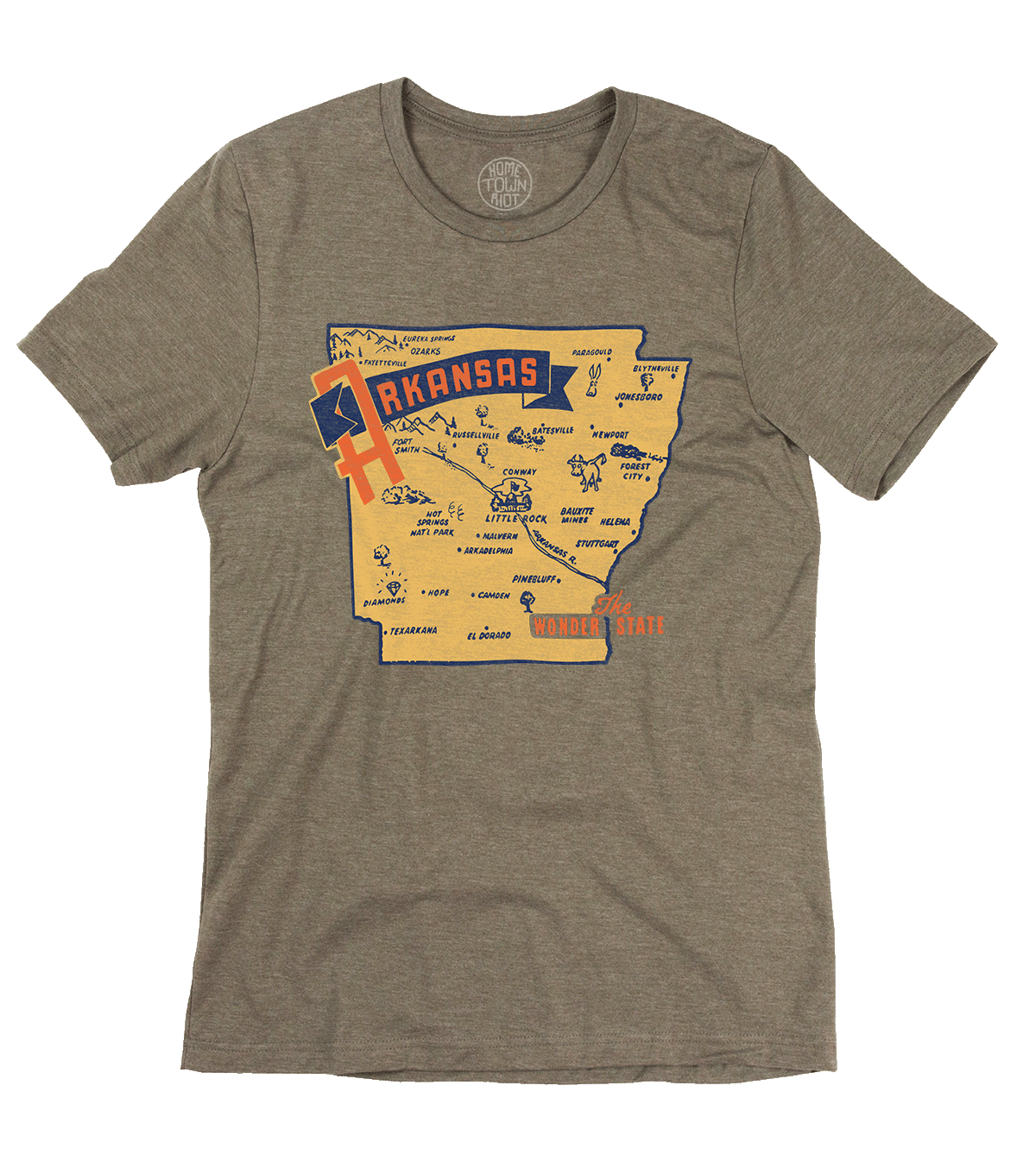 The Wonder State Arkansas Shirt