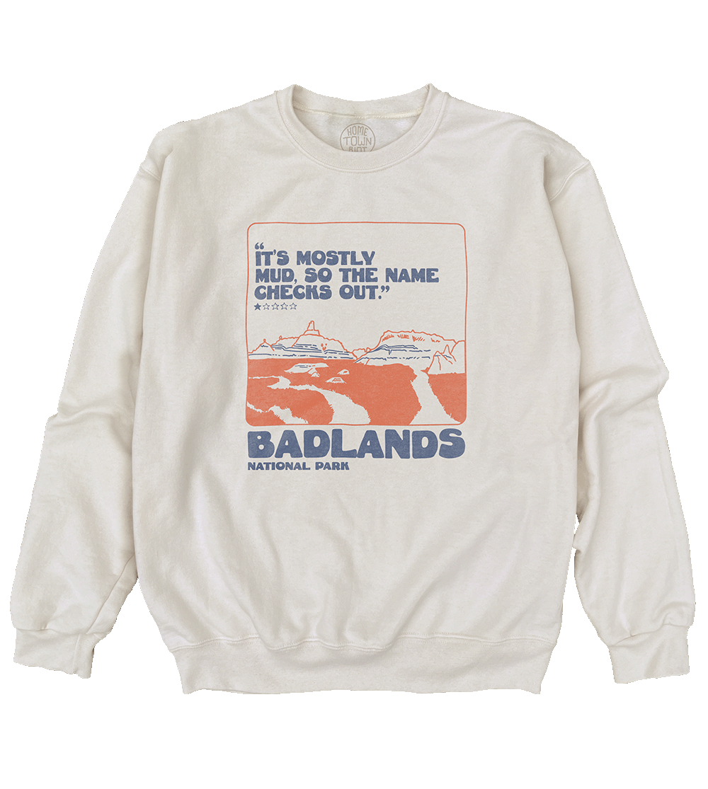 Badlands National Park 1 Star Sweatshirt